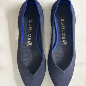 Rothy's Navy Blue Flats